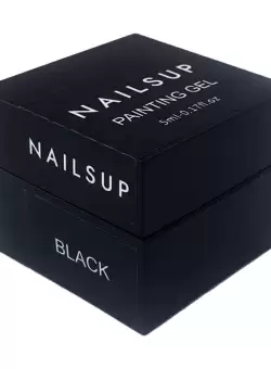 Gel de pictura NailsUp Super Black 5g