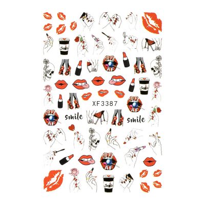 Abtibild Unghii SensoPRO Milano Tempting Love, model 3387