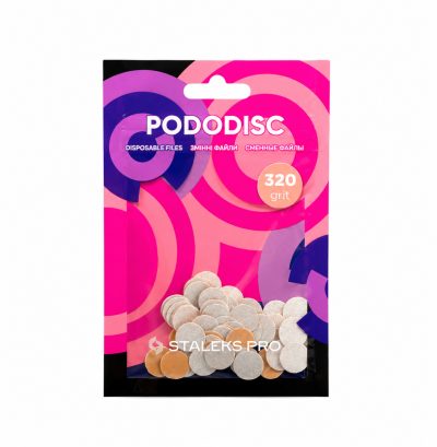 Rezerve Pododisc Staleks PRO 50 Buc 10 mm 320 Grit PDF-10-320W